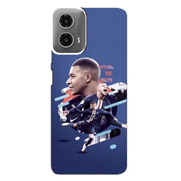 Чехол (TPU) с Футболистом на Motorola MOTO G34 – Килиан