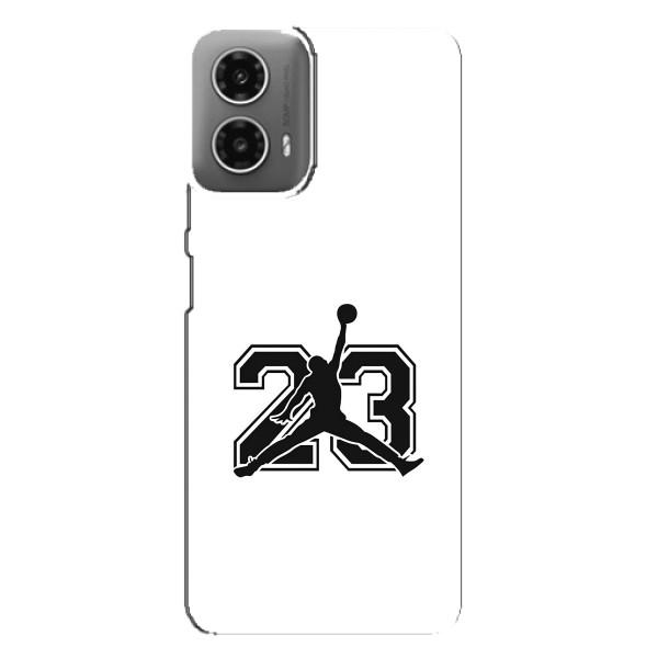 Чехлы для Motorola MOTO G34 - с картинкой JORDAN (AlphaPrint) – Jordan 23