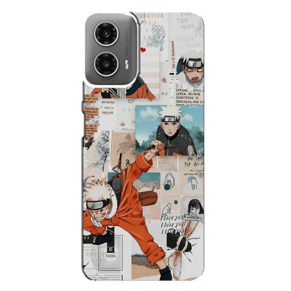 Чохли з тематикою АНІМЕ для Моторола МОТО G34 (VPrint) – Наруто комікси