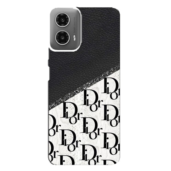 Чехол (Dior, Prada, YSL, Chanel) для Motorola MOTO G34 – Диор