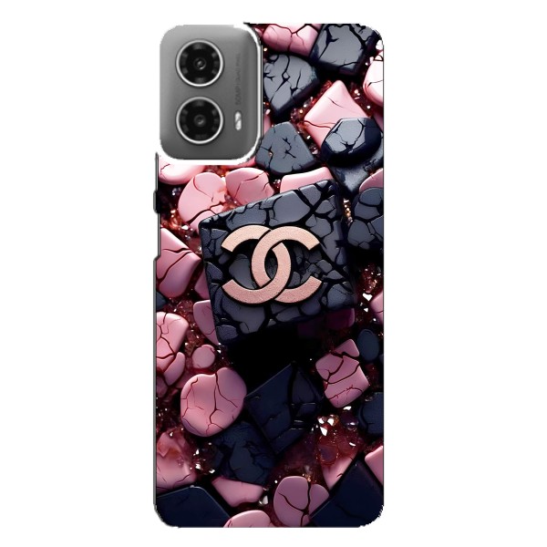 Чехол (Dior, Prada, YSL, Chanel) для Motorola MOTO G34 – Шанель