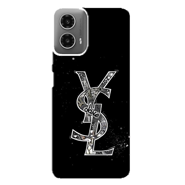 Чехол (Dior, Prada, YSL, Chanel) для Motorola MOTO G34 – YSL