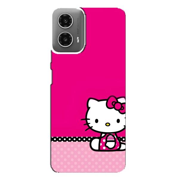 Чехол для Ребёнка на МОТО Джи 34 (VPrint) – Girl KITTY