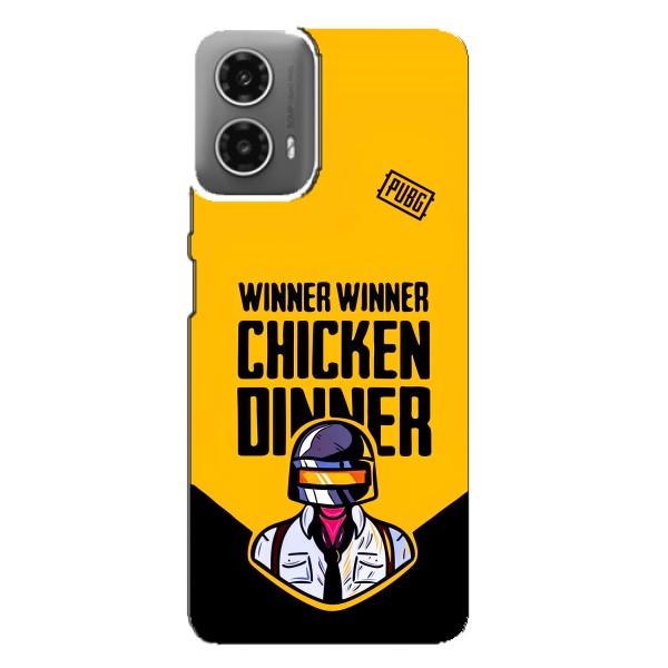 Чеjхол PUBG для Моторола МОТО G34 (AlphaPrint) – Pubg шолом