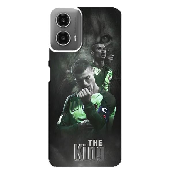 Чехол Криштиану Роналду для Motorola MOTO G34 (AlphaPrint) – Криштиано Лев