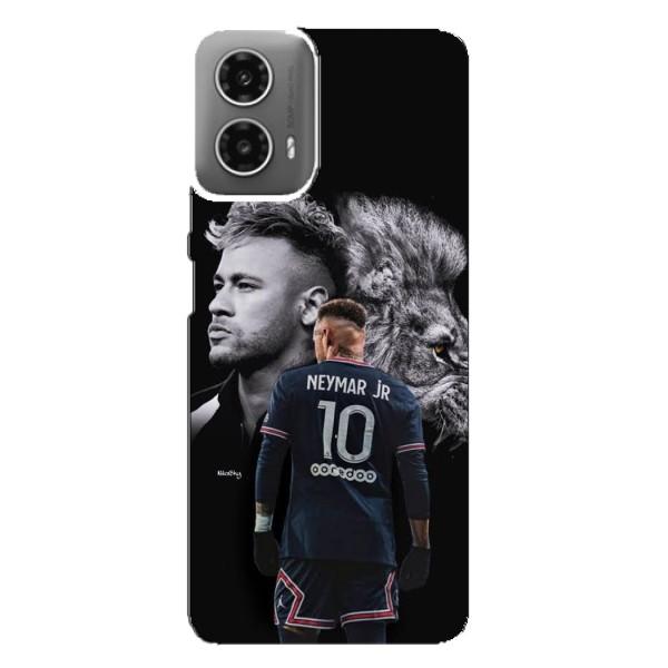 Чохол Неймар для Motorola MOTO G34 (AlphaPrint) – Неймар Лев