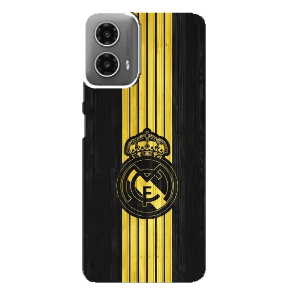 ФК Реал Мадрид чохли для Motorola MOTO G34 (AlphaPrint) – фон Реал Мадрид
