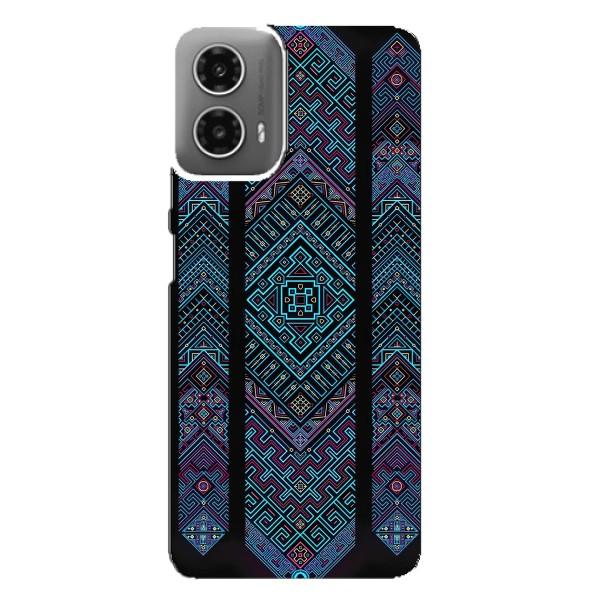 Силіконовый Чохол на Motorola MOTO G34 – Крутий орнамент
