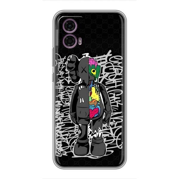 Чохли для Motorola Moto G35 - Bearbrick Louis Vuitton (PREMIUMPrint) – Стиль Bearbrick
