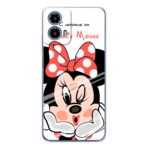 Чехлы для телефонов Motorola Moto G35 - Дисней – Minni Mouse