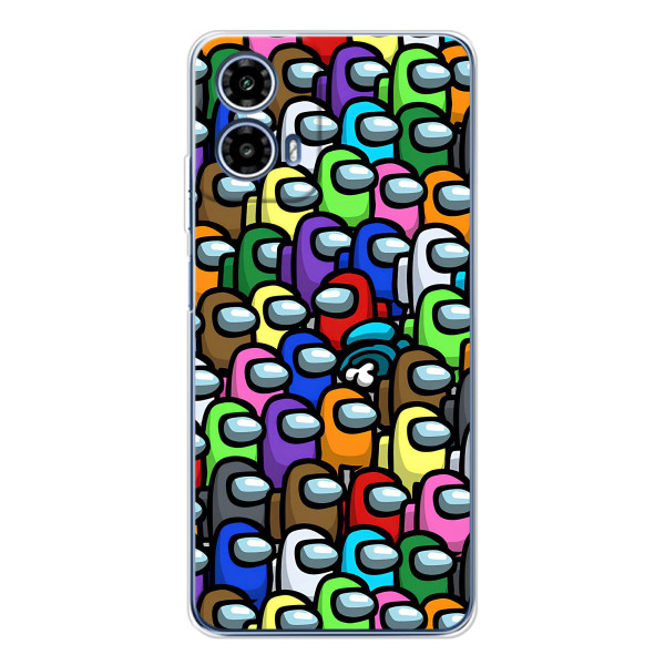 Чохли Амонг Ас для Motorola Moto G35 (AlphaPrint) – Убитий