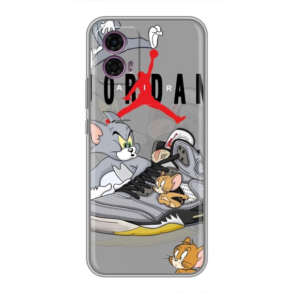 Силіконовый Чохол Nike Air Jordan на Моторола Мото G35 – Air Jordan