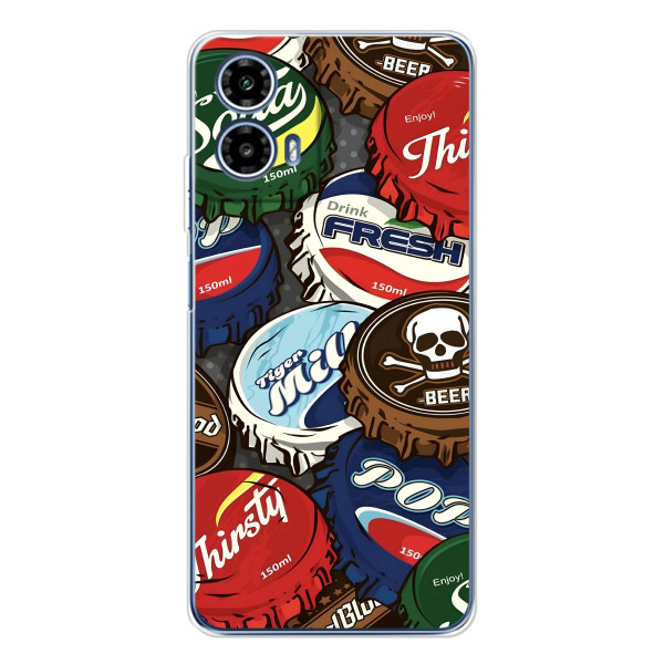 Яскраві Чохли з принтами для Motorola Moto G35 – Кришки