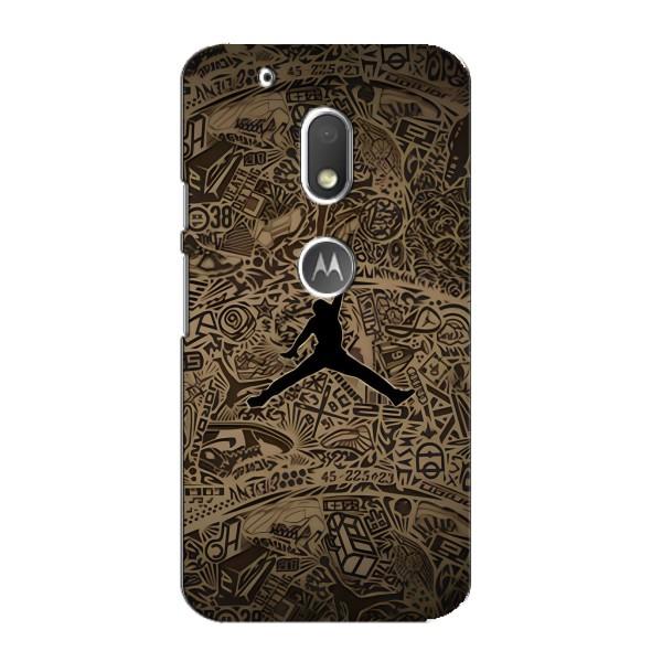 Чохли для Motorola MOTO G4 Play - з картинкою JORDAN (AlphaPrint) – Logo Jordan