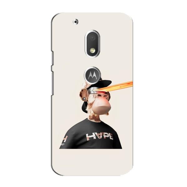 Чохли з Мавпами NFT для Motorola MOTO G4 Play (AlphaPrint) – мавпа NFT в окулярах