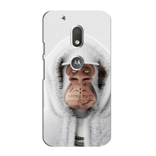 Чохли з Мавпами NFT для Motorola MOTO G4 Play (AlphaPrint) – мавпа NFT в тату
