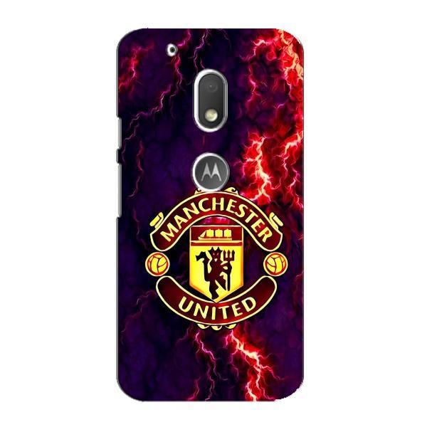 Чохол Манчестер Юнайтед для Моторола МОТО G4 Плей (AlphaPrint) – вогняний Манчестер