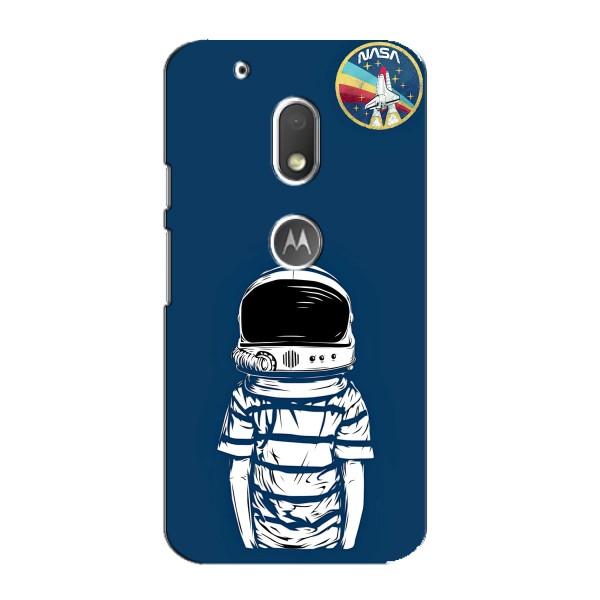 Чохол NASA для Motorola MOTO G4 Play (AlphaPrint) – Хлопчик в шоломі