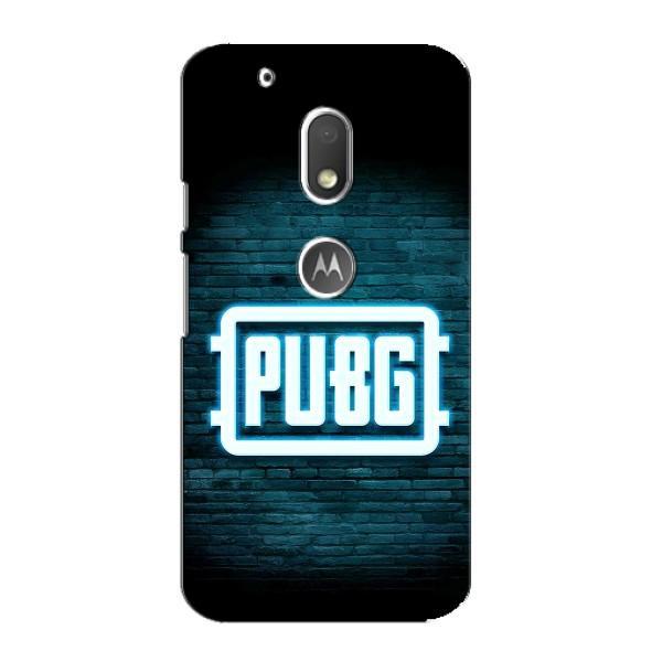 Чехол PUBG для Мото G4 Плей (AlphaPrint) – Лого PUBG