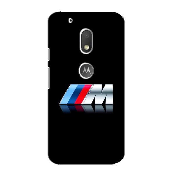 Чохол для Моторола МОТО G4 Плей - з принтом БМВ (AlphaPrint) – AMG