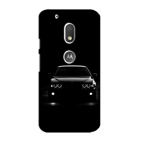 Чохол для Моторола МОТО G4 Плей - з принтом БМВ (AlphaPrint) – Машина BMW
