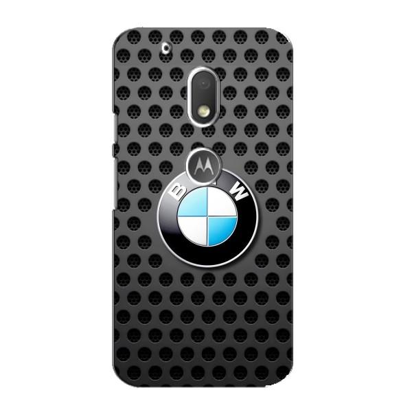 Чохол для Моторола МОТО G4 Плей - з принтом БМВ (AlphaPrint) – Знак БМВ