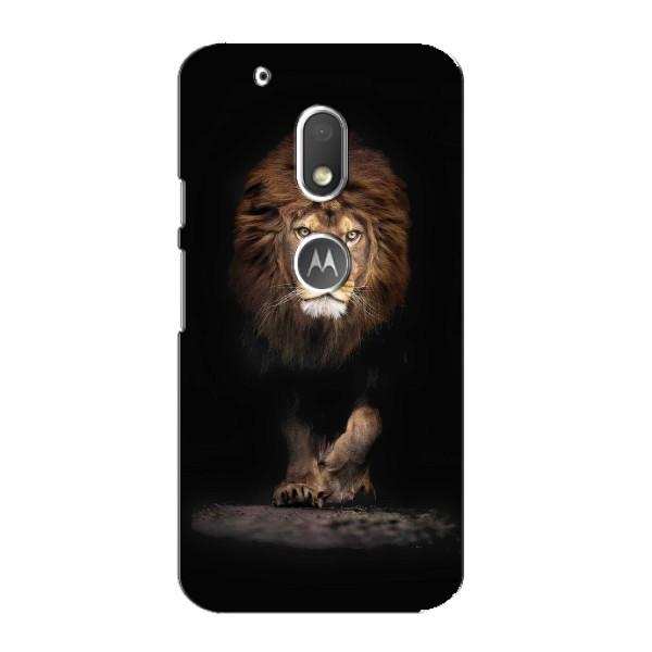 Чохол з картинкою ЛЕВ для Motorola MOTO G4 Play (VPrint) – Лев