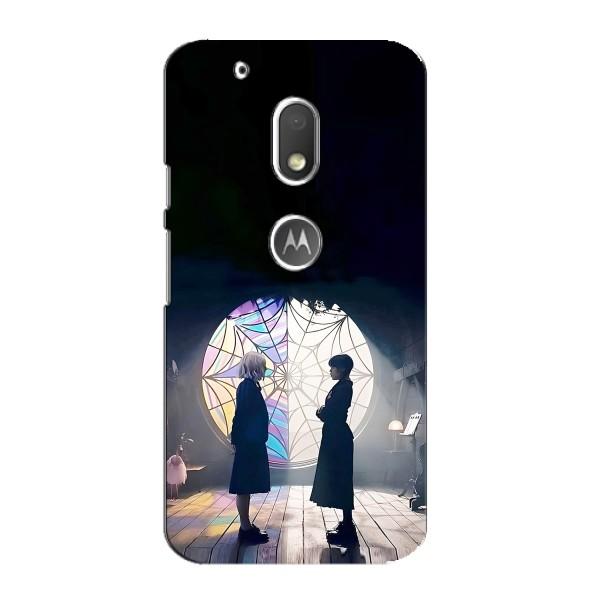 Чохли Венсдей на Motorola MOTO G4 Play Уенсдей (AlphaPrint) – Венздей та Інід