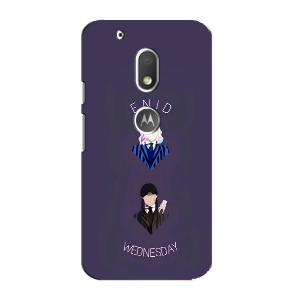 Чохли Венсдей на Motorola MOTO G4 Play Уенсдей (AlphaPrint) – Венздей і подруга
