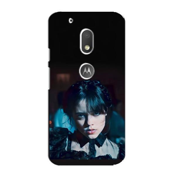 Чохли Венсдей на Motorola MOTO G4 Play Уенсдей (AlphaPrint) – погляд Венздей