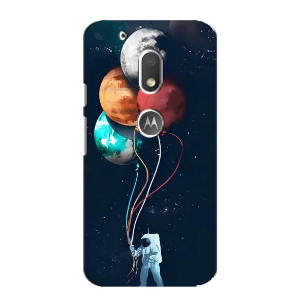 Космические Чехлы для Мото G4 Плей (VPrint) – Планеты шарики