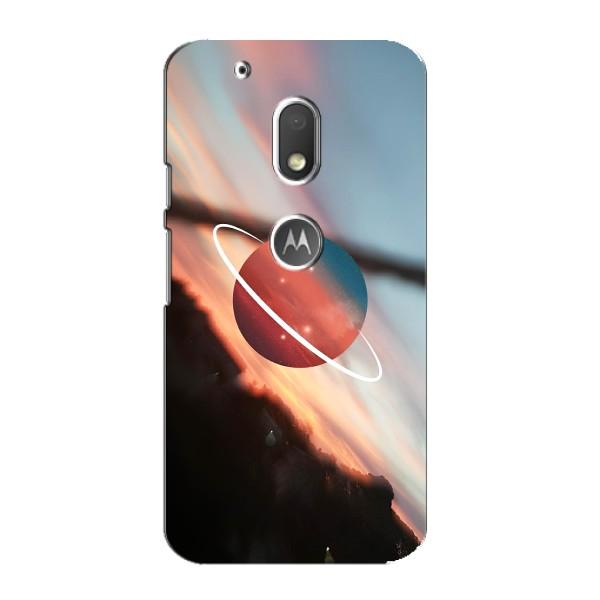 Космические Чехлы для Мото G4 Плей (VPrint) – Сатурн