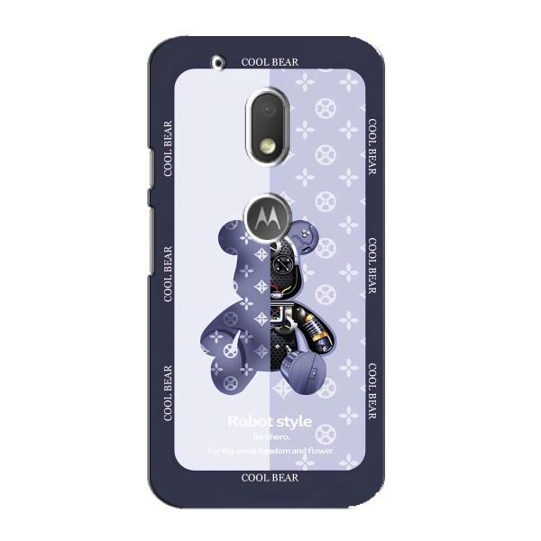 Крутые Чехлы Луи Виттон для Motorola MOTO G4 Play (AlphaPrint) – Медвежонок LV