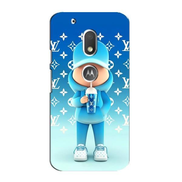 Крутые Чехлы Луи Виттон для Motorola MOTO G4 Play (AlphaPrint) – Парень LV