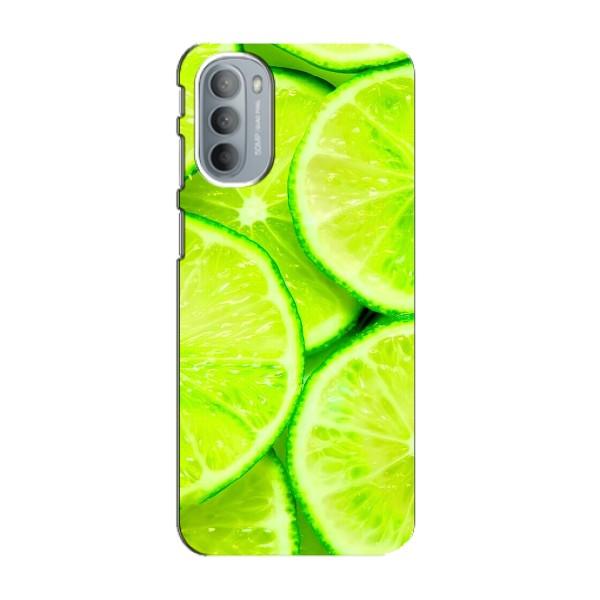 Чохли з фруктами для Motorola MOTO G41 (VPrint) – Лайм