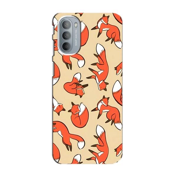 Чохли з картинкою Лисичка для Motorola MOTO G41 (VPrint) – Лисички