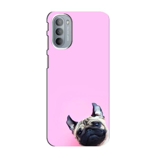 Чехлы с собаками для Motorola MOTO G41 (VPrint) – Смешная собака