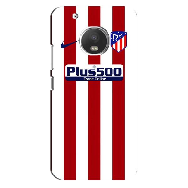 Чехлы для Motorola MOTO G5 Plus (VPrint) - Футбольные клубы – Atletico