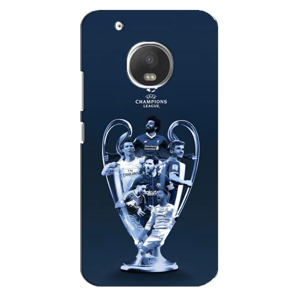 Чехлы для Motorola MOTO G5 Plus (VPrint) - Футбольные клубы – Кубок ЛЧ