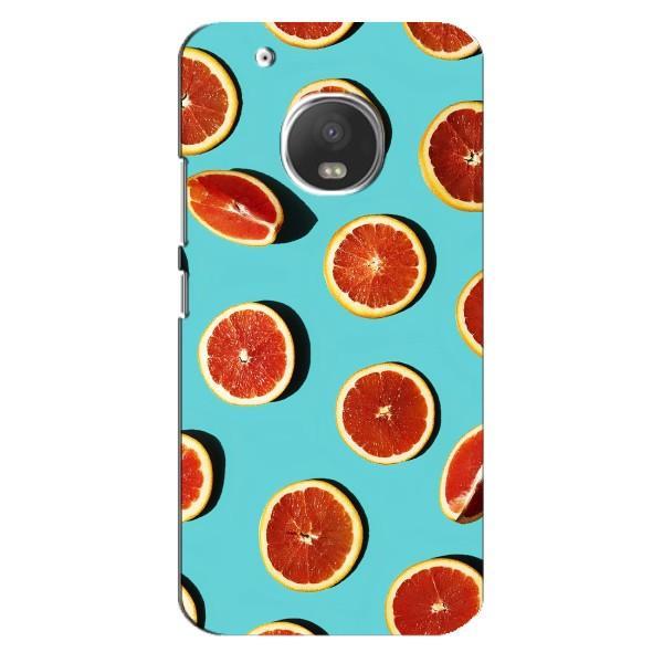 Чехлы с Фруктами для Motorola MOTO G5 Plus (VPrint) – Грейпфрут