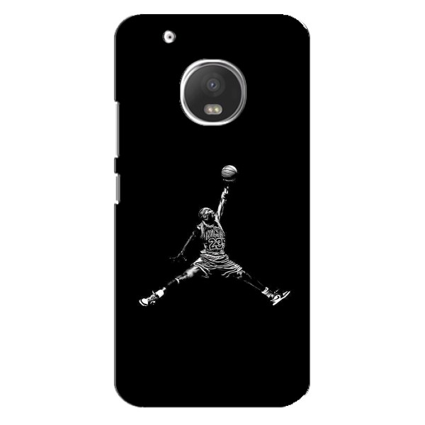 Силиконовый Чехол Nike Air Jordan на Мото Джи 5 Плюс – Джордан