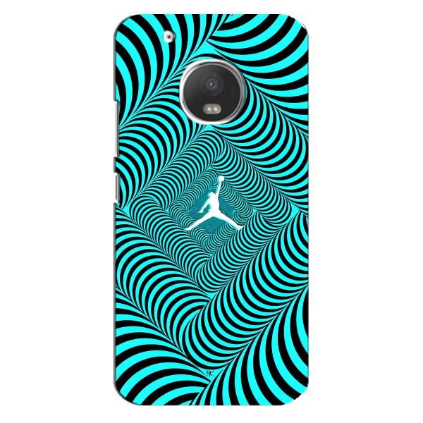 Силиконовый Чехол Nike Air Jordan на Мото Джи 5 Плюс – Jordan