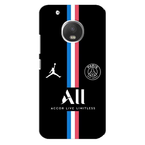 Чехлы PSG для Motorola MOTO G5 (AlphaPrint) – футболка ПСЖ