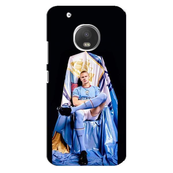 Чехлы с футболистом Ерлинг Холанд для Motorola MOTO G5 (AlphaPrint) – футболист Холанн