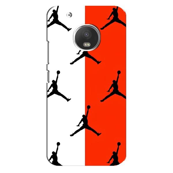 Чехлы для Motorola MOTO G5 - с картинкой JORDAN (AlphaPrint) – Лого Джордан