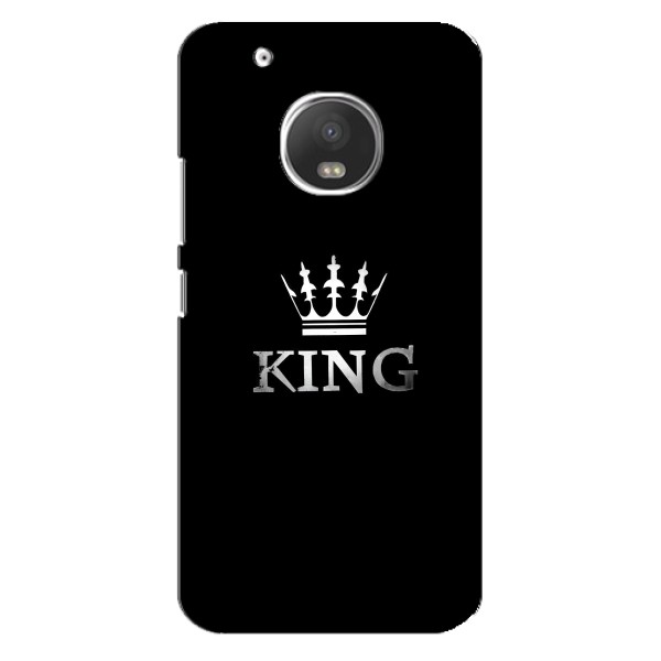 Чохол (Корона на чорному фоні) для Мото Джи 5 – KING