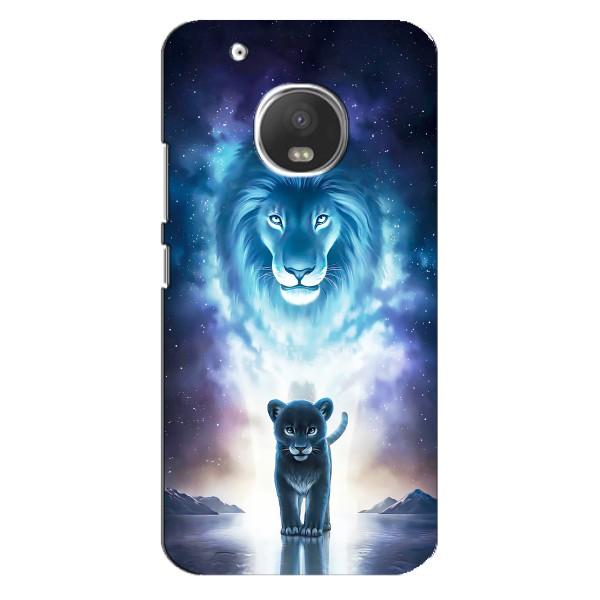 Чохол з картинкою ЛЕВ для Motorola MOTO G5 (VPrint) – Маленький лев