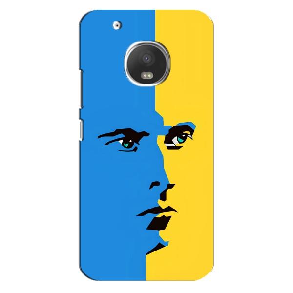 Украинские Чехлы для Motorola MOTO G5 с картинкой УПА (AlphaPrint) – Степан Бандера