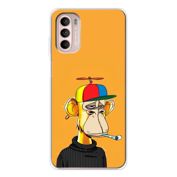 Чохли з Мавпами NFT для Motorola MOTO G52 (AlphaPrint)