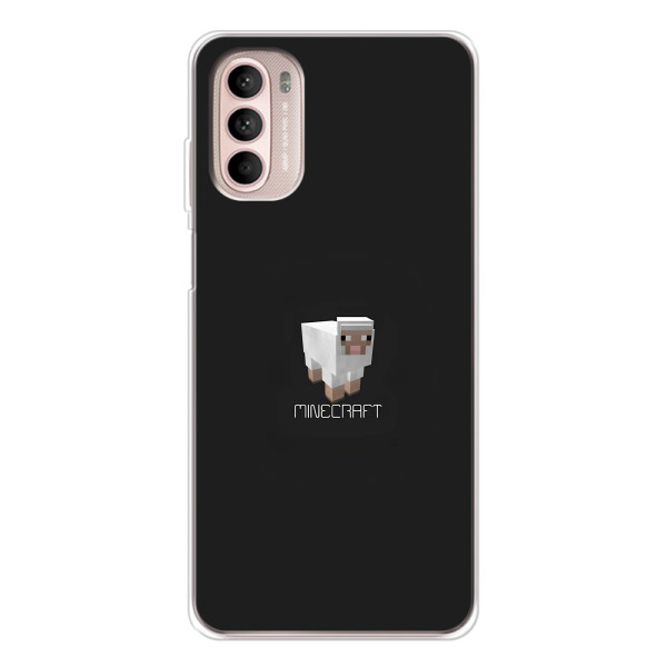 Чехол Майнкрафт на Motorola MOTO G52 (AlphaPrint) Minecraft